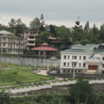 How are shrines and mosques growing in the lap of the Himalayas.