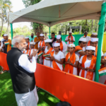 Prime Minister Modi pays tributes to the Arya Samaj monument